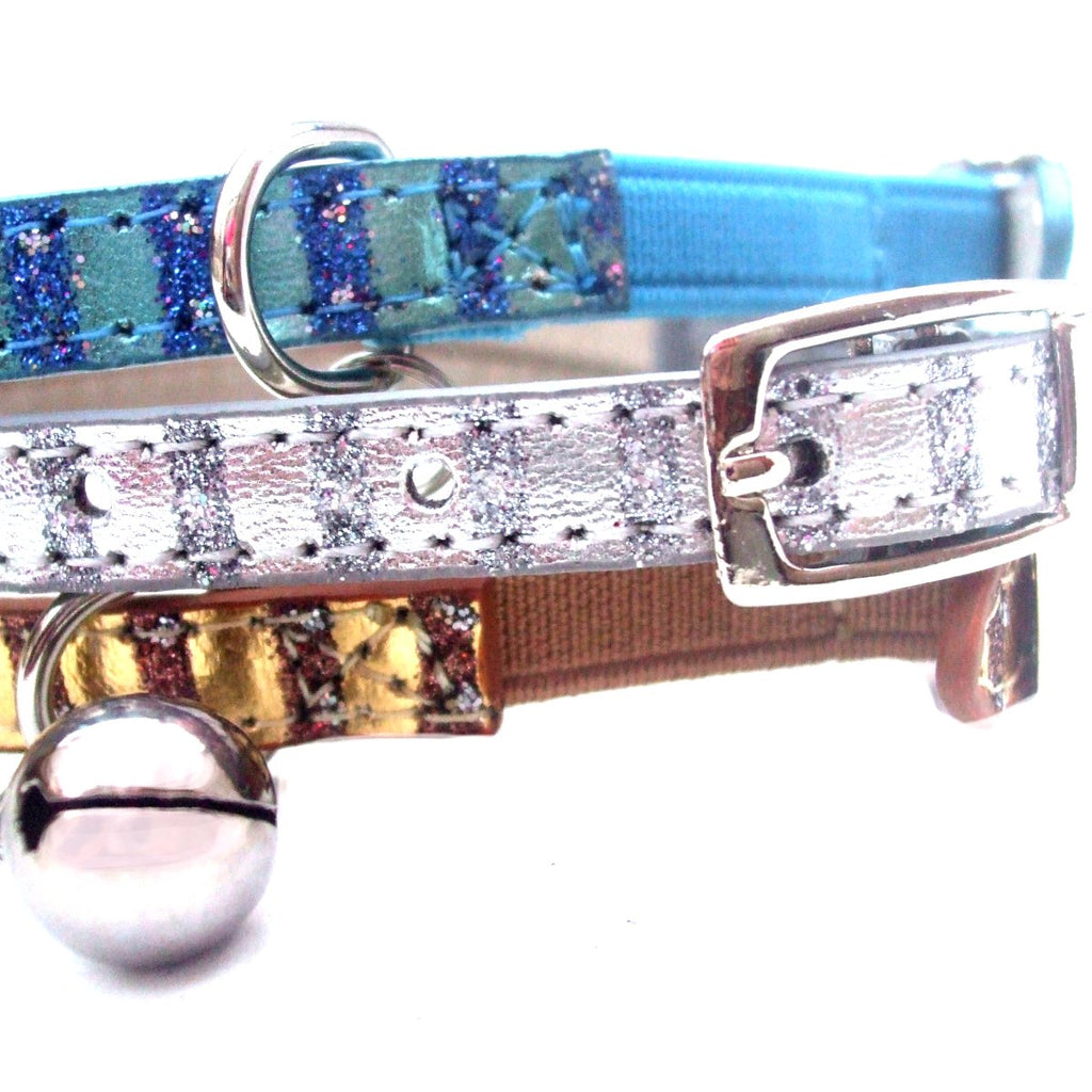 Luxor Metallic Kitten Cat Collars