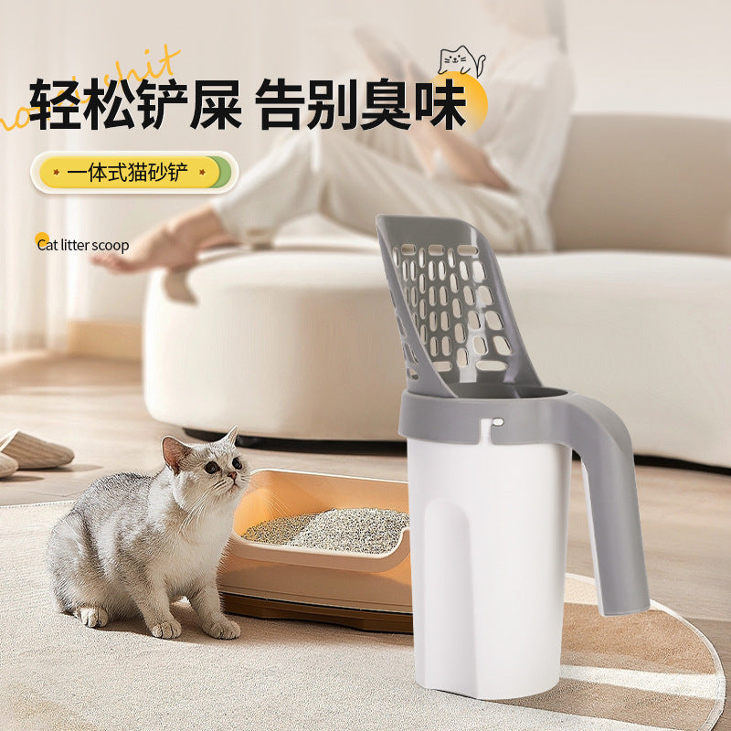 Portable Cat Litter Scoop and Bag Holder