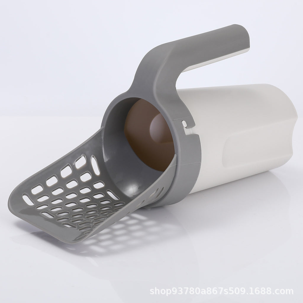 Portable Cat Litter Scoop and Bag Holder
