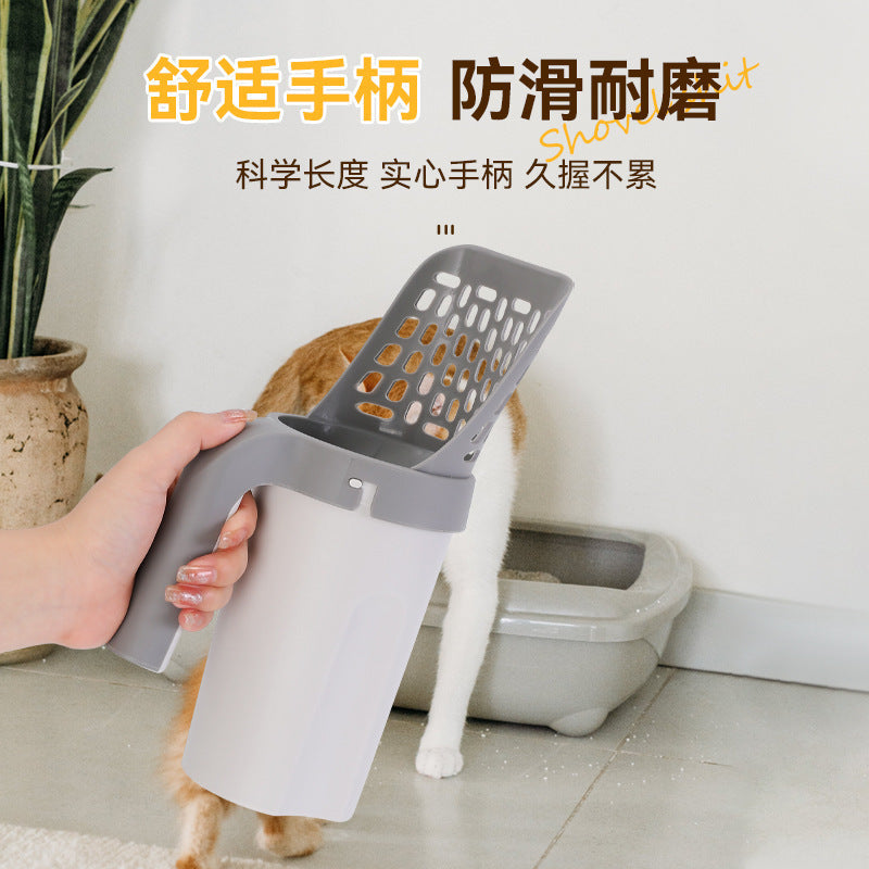 Portable Cat Litter Scoop and Bag Holder