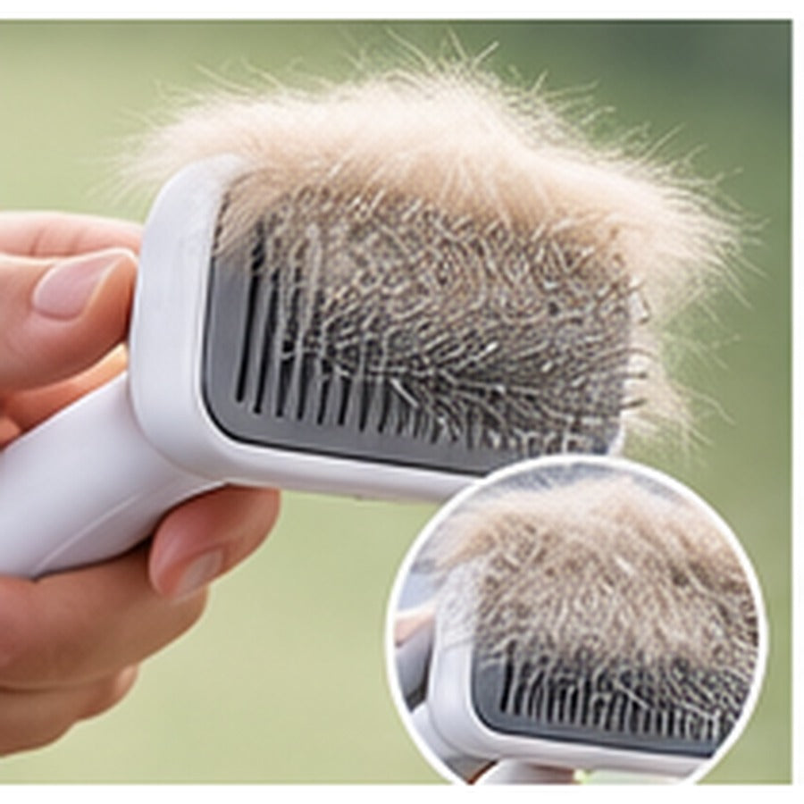 Original supplier image of the self-cleaning slicker brush